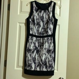 Black and white dress